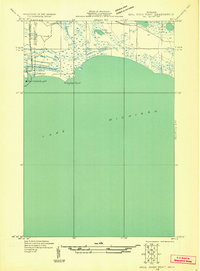 Seul Choix Point NE 1931 topographic map thumbnail
