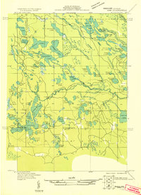 Skeels Lake NE topographic map thumbnail