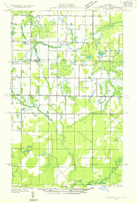Walkerville SW 1931 topographic map thumbnail
