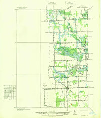 Wixom 1936 topographic map thumbnail