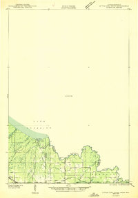 Little Girl Point topographic map thumbnail