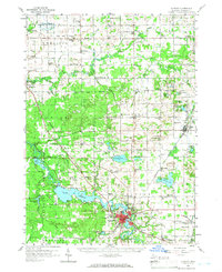 Allegan 1958 topographic map thumbnail