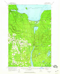 Au Train 1958 topographic map thumbnail