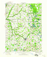 Bangor 1927 topographic map thumbnail