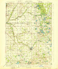 Bangor 1931 topographic map thumbnail