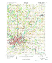 Battle Creek 1950 topographic map thumbnail