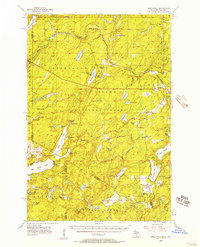 Beechwood 1956 topographic map thumbnail