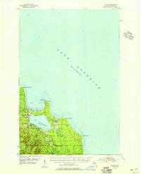Big Bay 1954 topographic map thumbnail