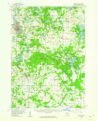 Big Rapids 1958 topographic map thumbnail