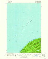 Carp River 1956 topographic map thumbnail