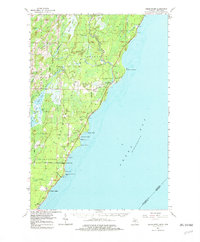 Cedar River 1963 topographic map thumbnail