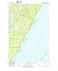 Cedar River 1963 topographic map thumbnail