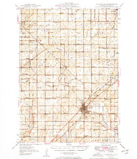 Charlotte 1949 topographic map thumbnail