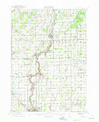 Chesaning 1917 topographic map thumbnail