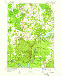 Copemish 1957 topographic map thumbnail