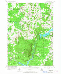 Copemish 1957 topographic map thumbnail
