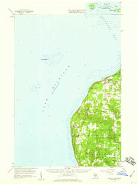 Cross Village 1958 topographic map thumbnail
