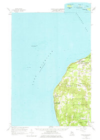 Cross Village 1958 topographic map thumbnail