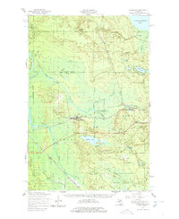 Eckerman 1951 topographic map thumbnail