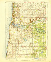 Fennville 1931 topographic map thumbnail