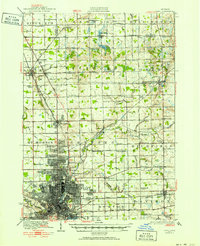 Flint 1920 topographic map thumbnail
