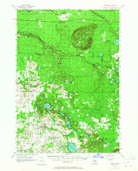 Freesoil 1957 topographic map thumbnail