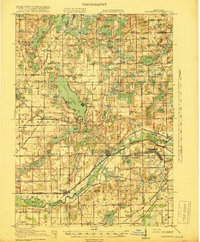 Galesburg 1918 topographic map thumbnail