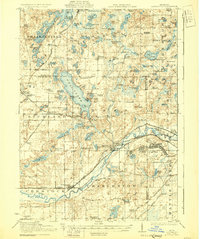 Galesburg 1918 topographic map thumbnail