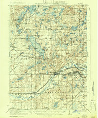 Galesburg 1918 topographic map thumbnail