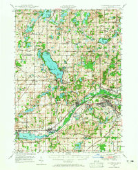 Galesburg 1947 topographic map thumbnail