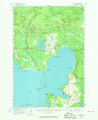 Garden 1958 topographic map thumbnail