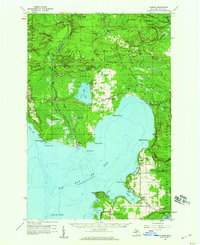 Garden 1958 topographic map thumbnail