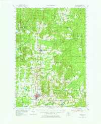 Gaylord 1954 topographic map thumbnail