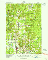 Gaylord 1954 topographic map thumbnail
