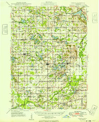 Gobles 1949 topographic map thumbnail