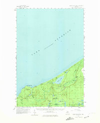 Grand Portal Point 1958 topographic map thumbnail