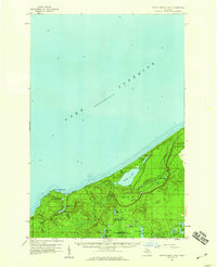 Grand Portal Point 1958 topographic map thumbnail