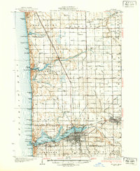 Holland 1932 topographic map thumbnail