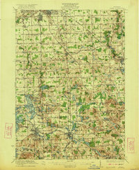 Holly 1922 topographic map thumbnail