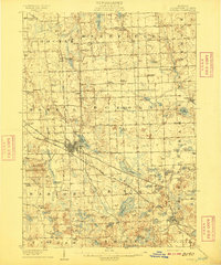 Howell 1909 topographic map thumbnail