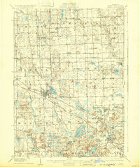 Howell 1909 topographic map preview