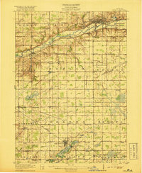 Ionia 1918 topographic map thumbnail