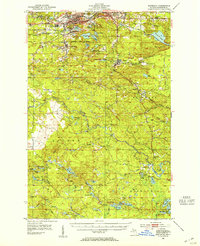 Ishpeming 1952 topographic map preview