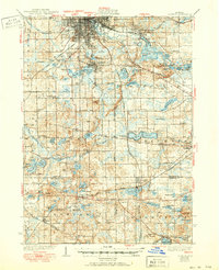 Jackson 1939 topographic map thumbnail