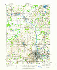 Kalamazoo 1916 topographic map thumbnail