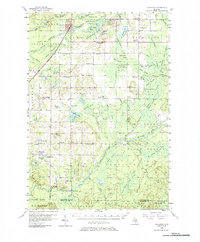Kalkaska 1956 topographic map thumbnail