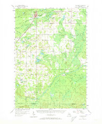 Kalkaska 1956 topographic map thumbnail