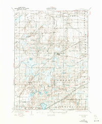 Laingsburg 1928 topographic map thumbnail