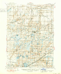 Laingsburg 1928 topographic map thumbnail