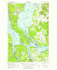 Lake George 1951 topographic map thumbnail